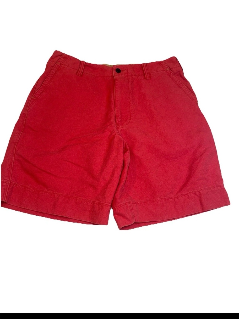 Tommy Bahama Pink Salmon Linen Shorts 33 Summer Preppy Golf